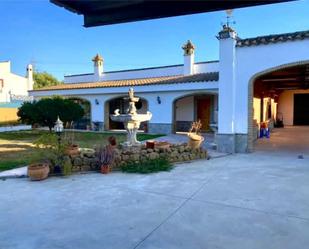 Exterior view of House or chalet for sale in El Puerto de Santa María  with Air Conditioner, Private garden and Terrace