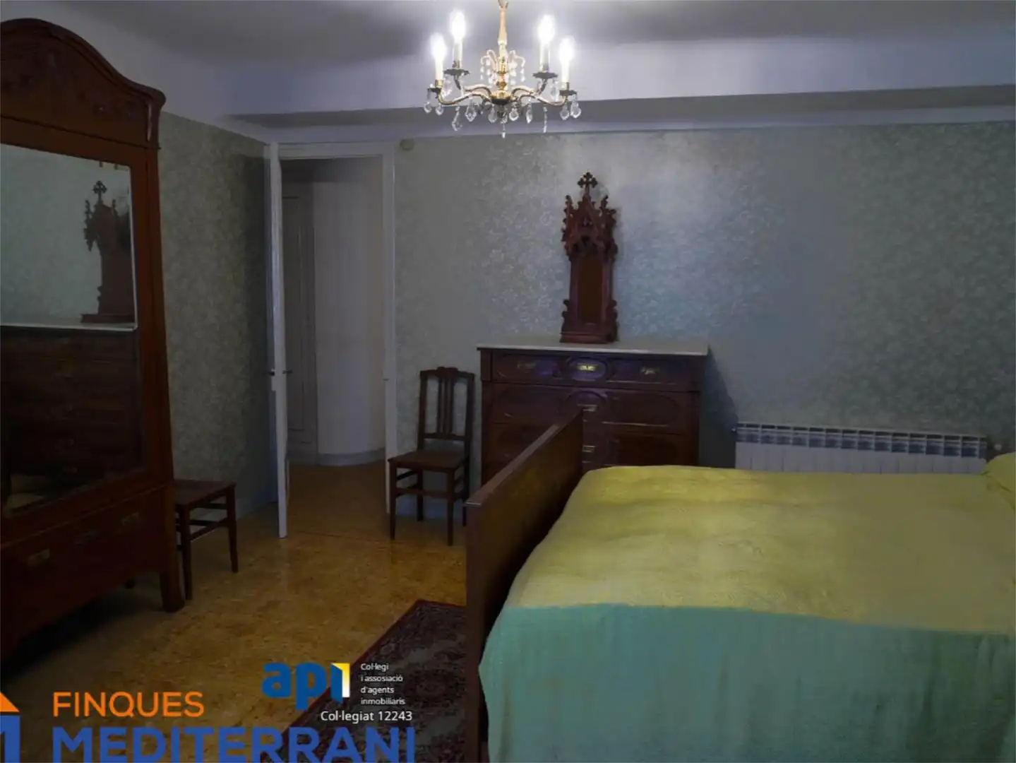 Casa adosada en venda a Carrer Galanes, 8, Riudoms Dormitori de Casa adosada en venda en Riudoms amb Terrassa i Balcó