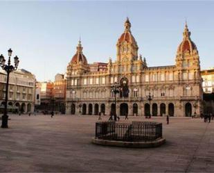 Vista exterior de Garatge en venda en A Coruña Capital 