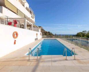 Swimming pool of Flat to rent in Benalmádena  with Air Conditioner and Swimming Pool