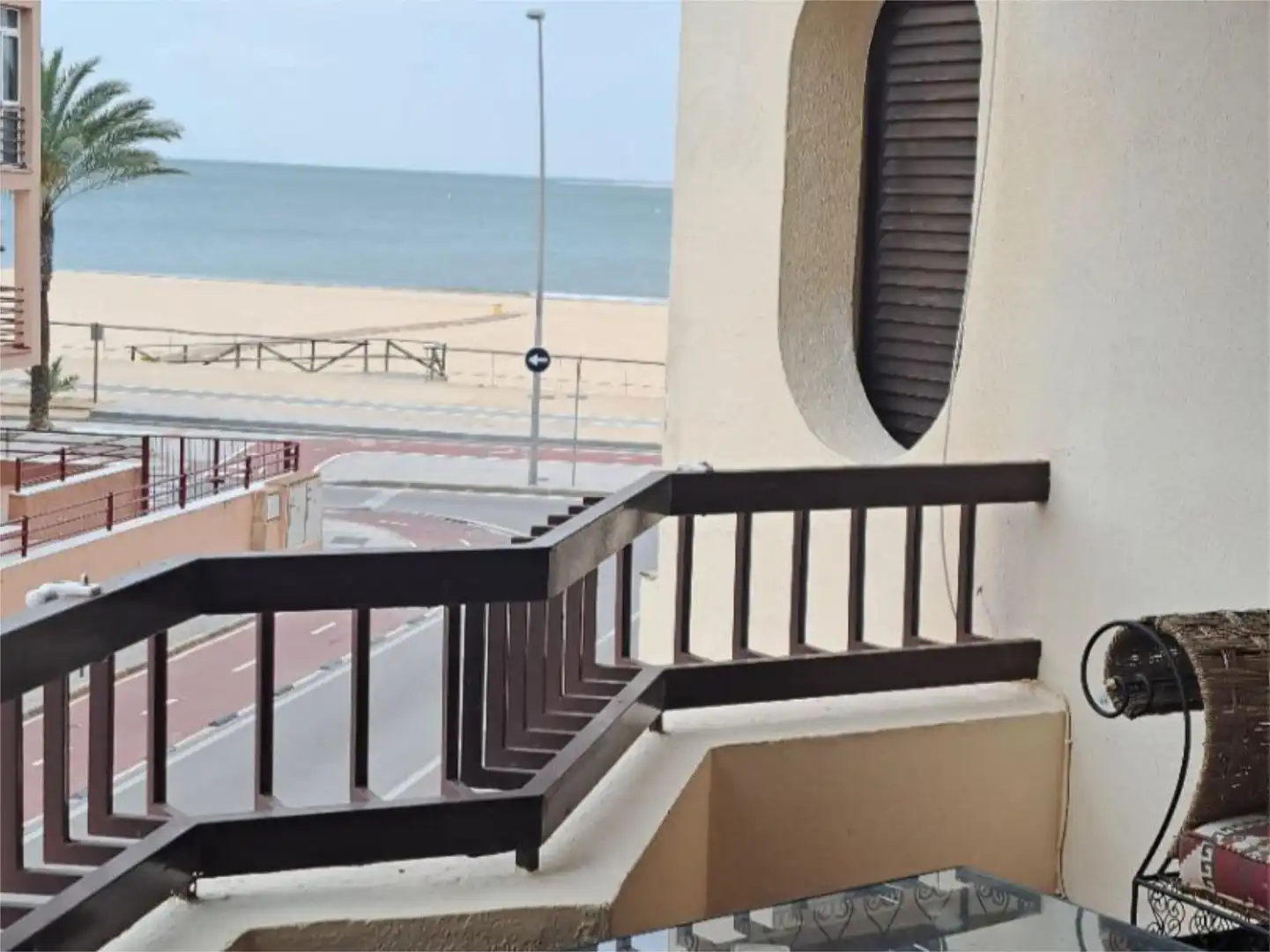 Terraza de Piso de alquiler en Sanlúcar de Barrameda con Aire acondicionado, Calefacción y Amueblado