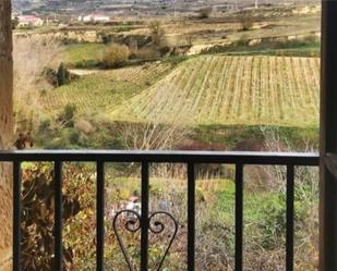 Terrassa de Casa adosada en venda en San Vicente de la Sonsierra amb Jardí privat, Moblat i Balcó