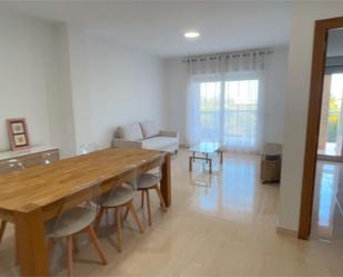 Dining room of Flat to rent in Burriana / Borriana  with Terrace, Furnished and Video intercom