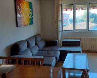 Living room of Flat for sale in  Lleida Capital  with Terrace, Storage room and Furnished