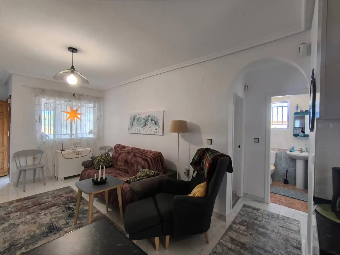 Sala d'estar de Pis en venda en Orihuela amb Aire condicionat, Calefacció i Jardí privat