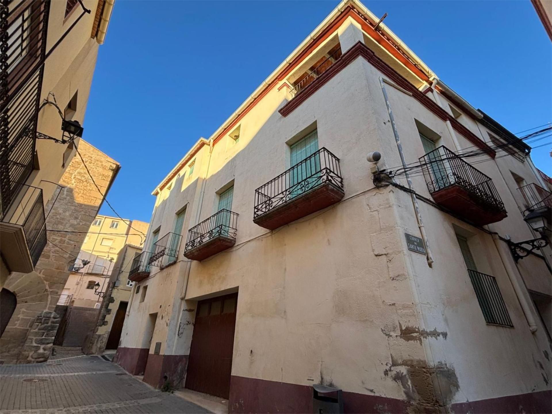 Exterior view of Single-family semi-detached for sale in Gandesa  with Terrace and Balcony