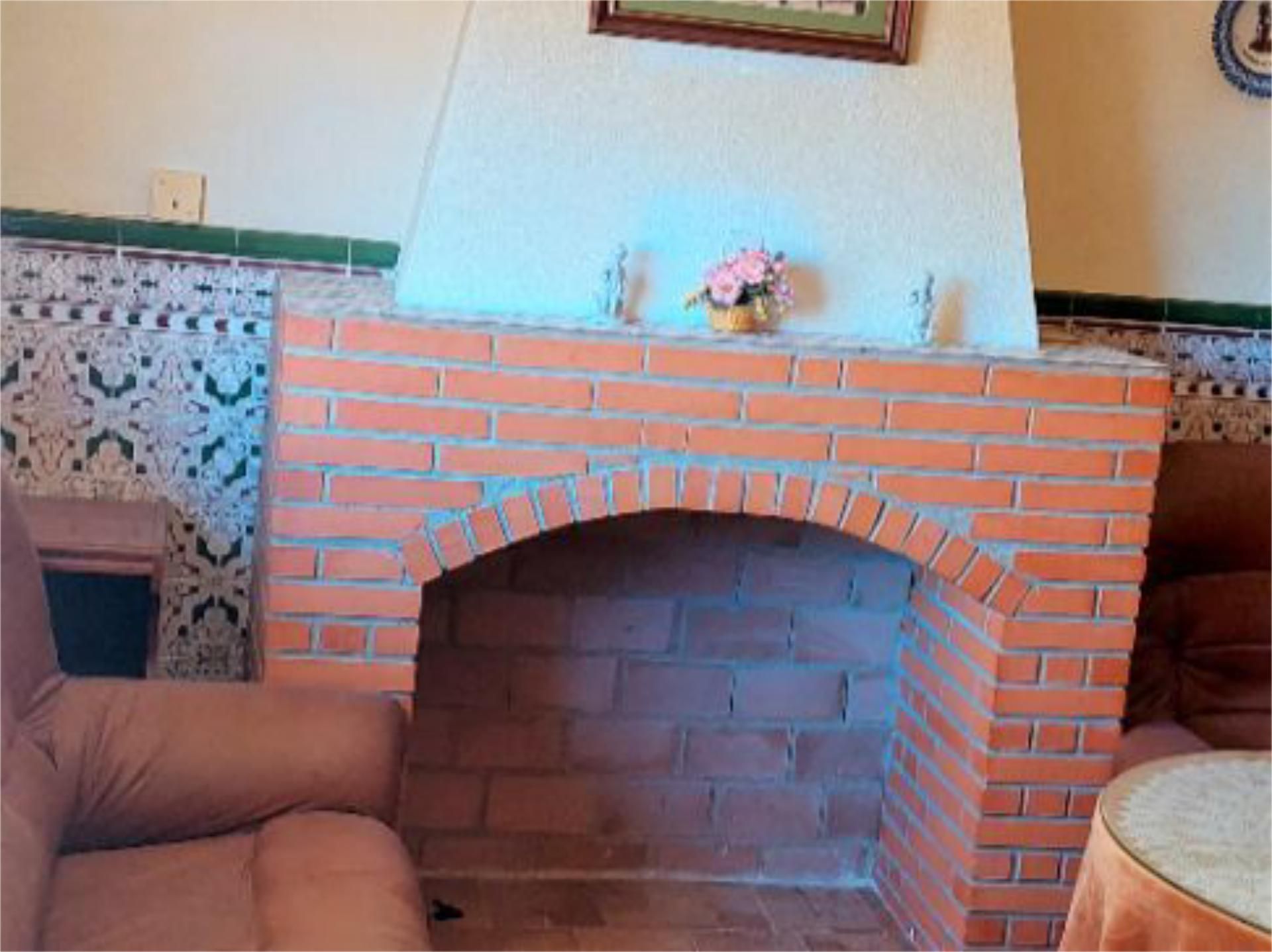 Sala d'estar de Casa adosada en venda en Albaladejo amb Balcó