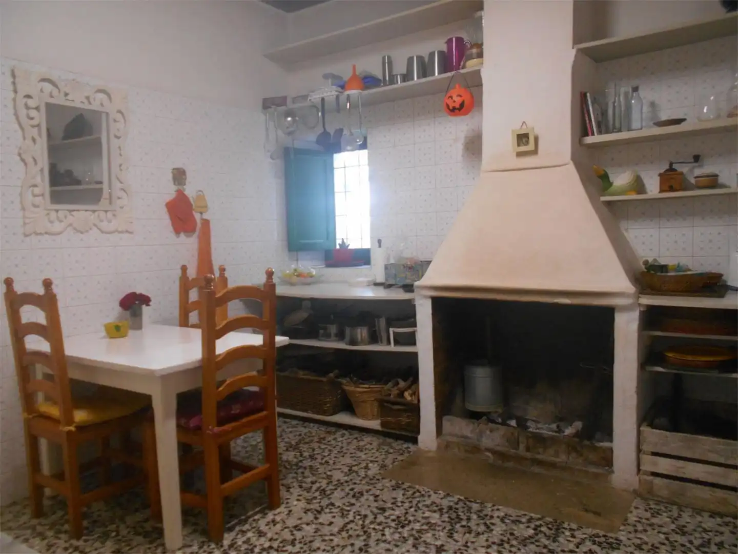 Küche von Country house zur untervermieten in Santa Eulària des Riu mit Privatgarten und Möbliert