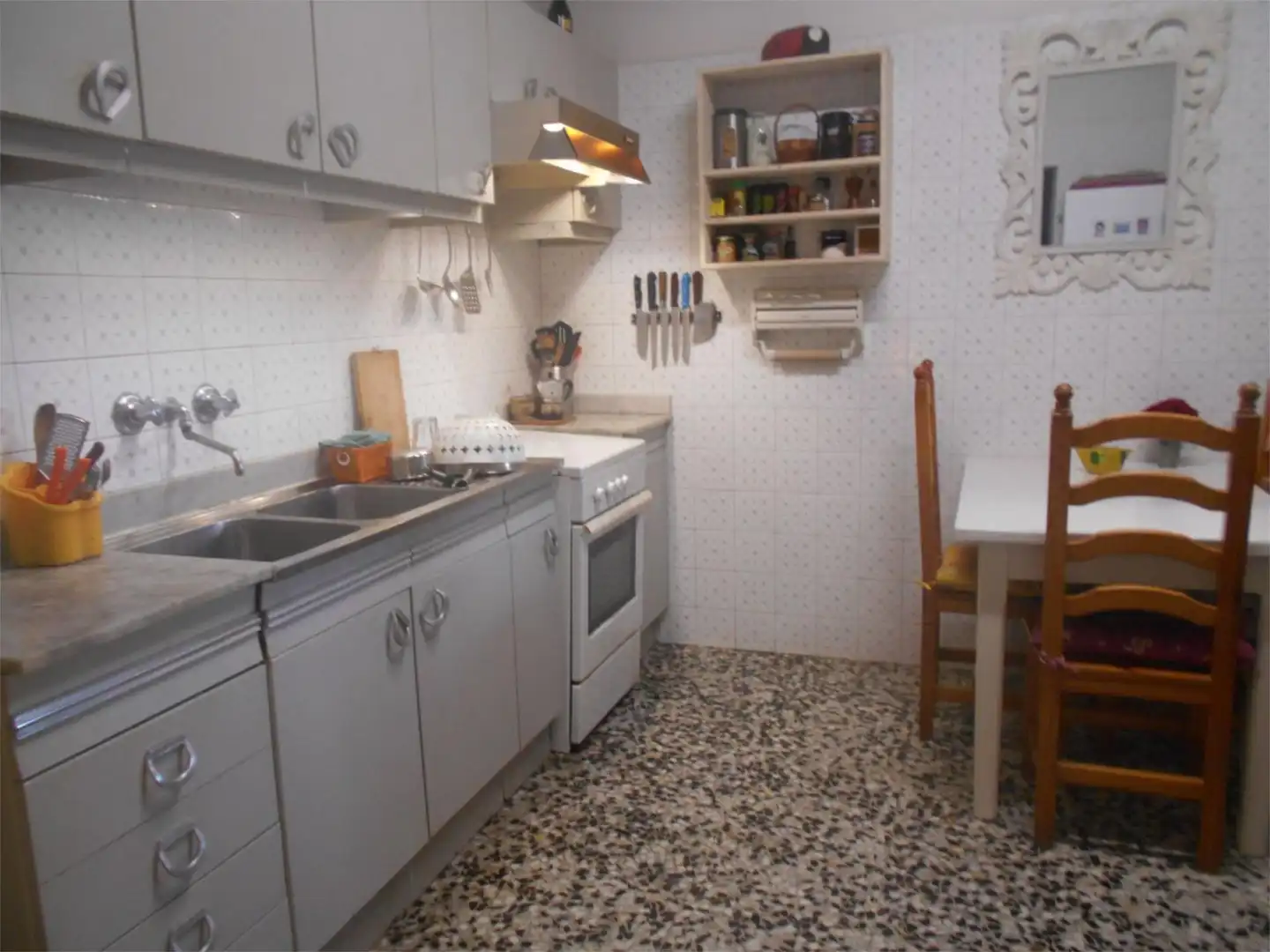 Küche von Country house zur untervermieten in Santa Eulària des Riu mit Privatgarten und Möbliert
