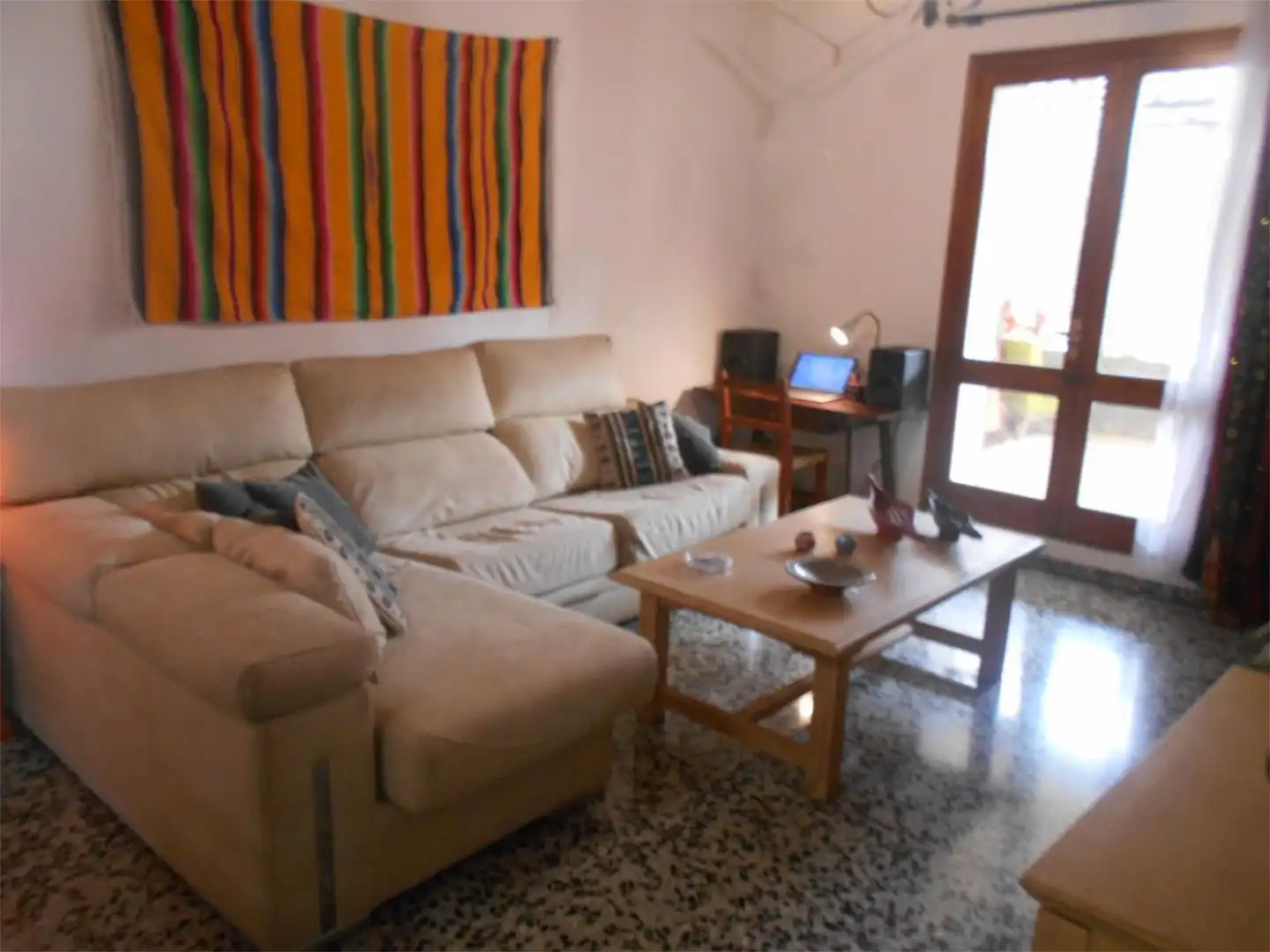 Wohnzimmer von Country house zur untervermieten in Santa Eulària des Riu mit Privatgarten und Möbliert