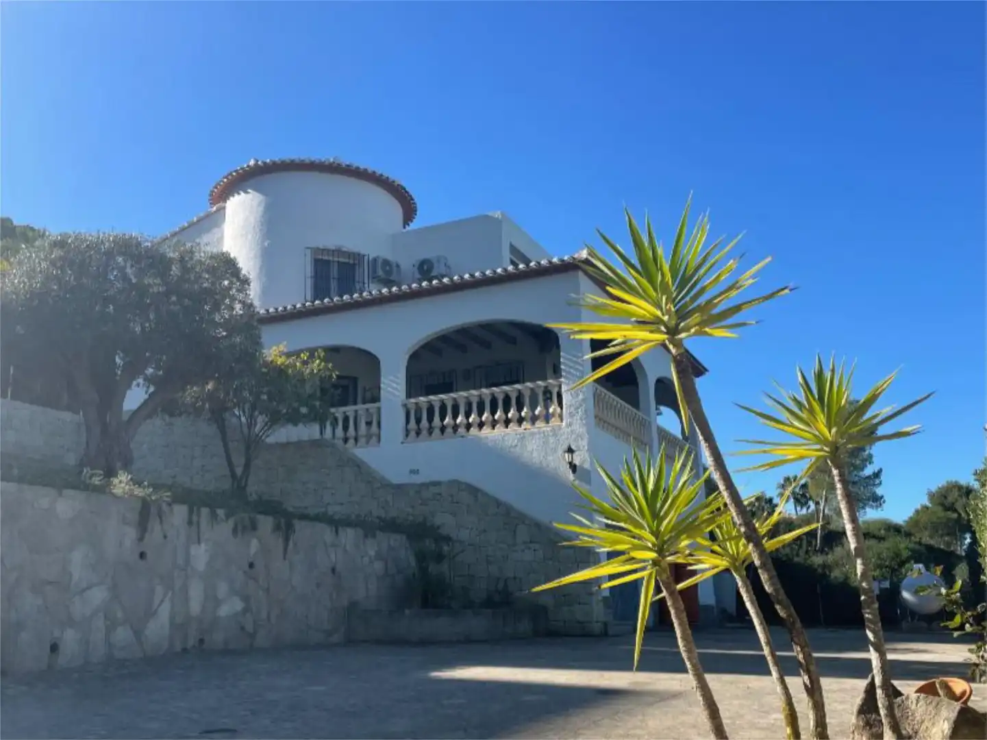 Exterior view of Houses for sale in Jávea / Xàbia  with Air Conditioner, Heating and Private garden
