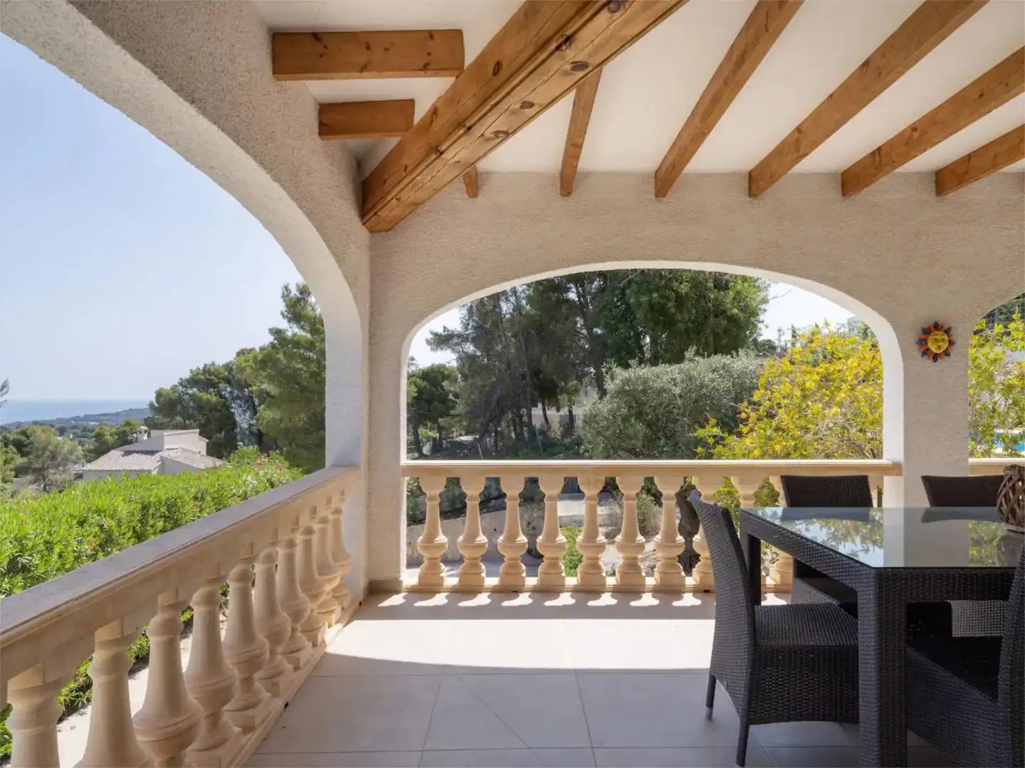 Terrace of Houses for sale in Jávea / Xàbia  with Air Conditioner, Heating and Private garden