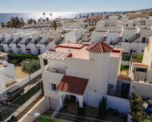 Vista exterior de Casa o xalet de lloguer en Mojácar amb Aire condicionat, Jardí privat i Terrassa