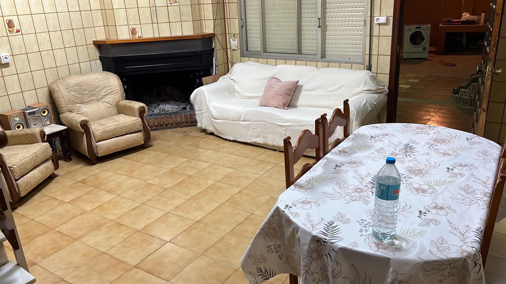 Sala d'estar de Casa adosada en venda en  Murcia Capital amb Aire condicionat, Calefacció i Terrassa