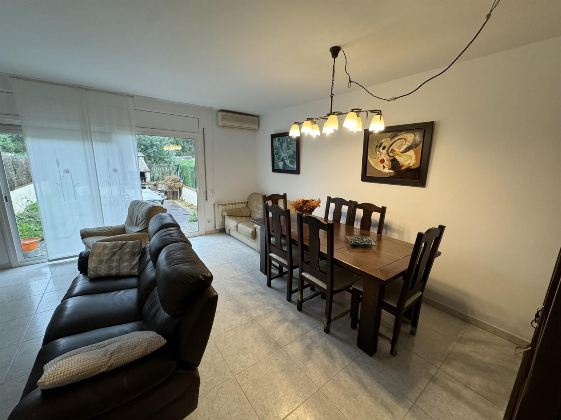 Dining room of Flat for sale in Caldes de Malavella  with Air Conditioner, Heating and Terrace