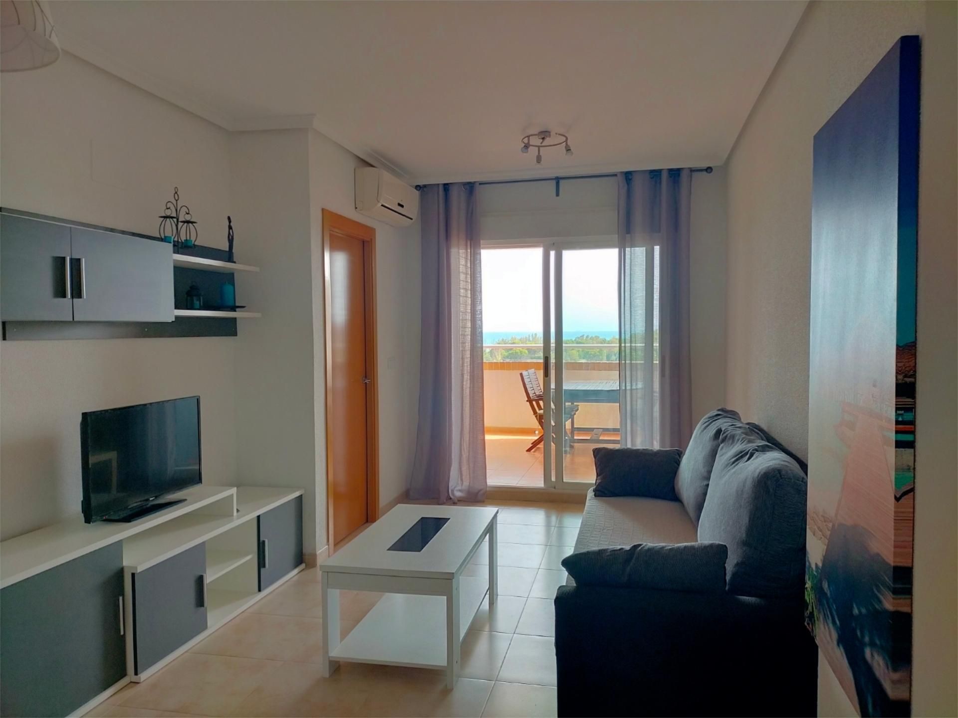 Sala d'estar de Apartament en venda en Cabanes amb Aire condicionat i Terrassa