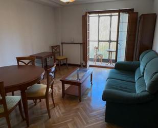 Living room of Flat to rent in Salamanca Capital  with Parquet flooring, Furnished and Oven