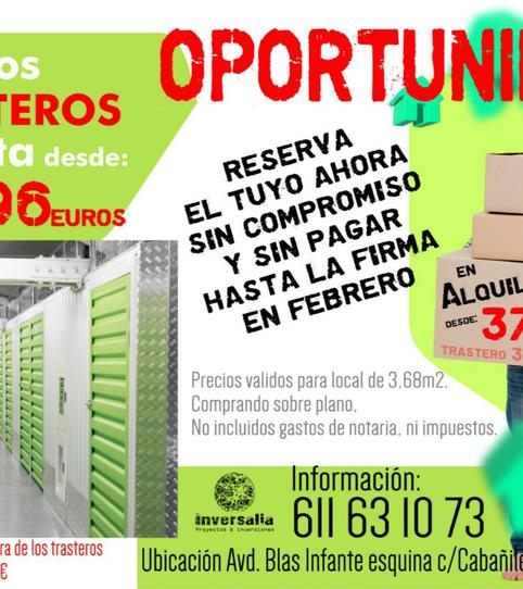 Foto 2 de Traster en venda a Avenida Blas Infante, 28, Puertas del sur - Guadabajaque, Cádiz