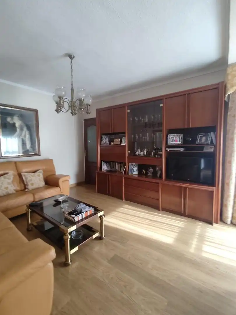 Living room of Flat for sale in Sevilla  with Air Conditioner, Heating and Parquet flooring