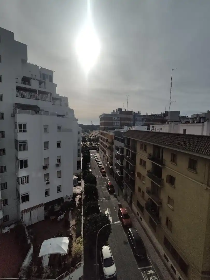 Exterior view of Flat for sale in Sevilla  with Air Conditioner, Heating and Parquet flooring
