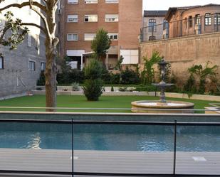 Swimming pool of Apartment to rent in  Zaragoza Capital  with Air Conditioner