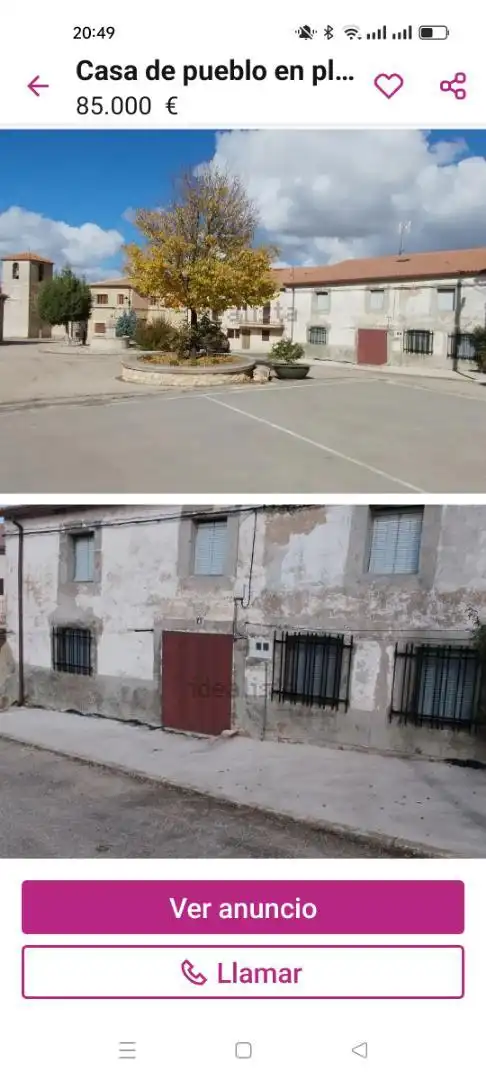 Casa o xalet en venda a Plaza Mayor, 4, Campisábalos Vista exterior de Casa o xalet en venda en Campisábalos amb Moblat