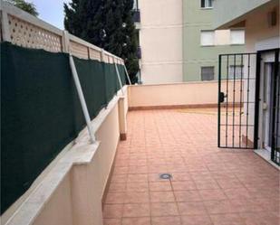 Terrace of Flat to rent in Málaga Capital  with Heating, Private garden and Terrace