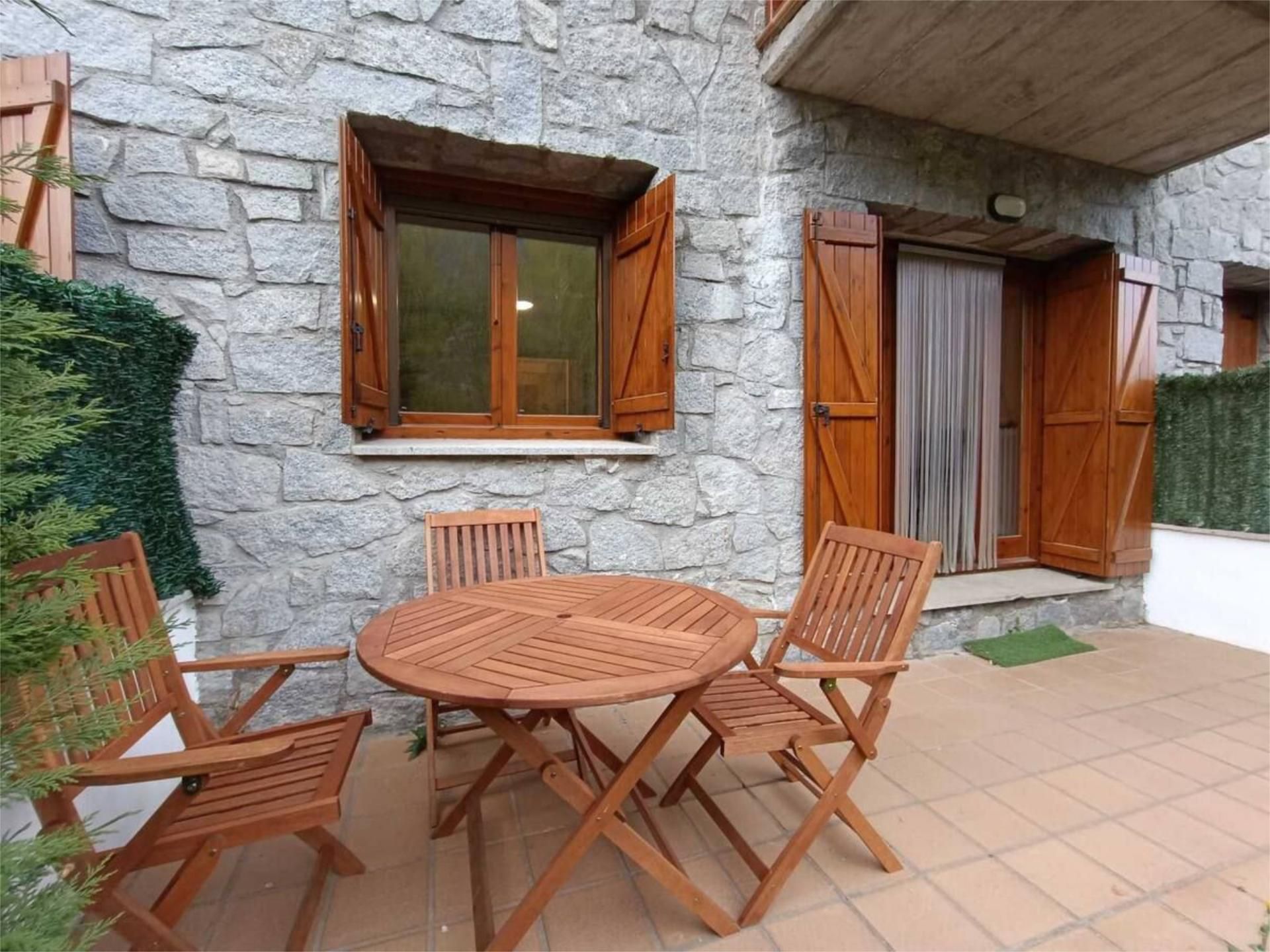 Garden of Apartment for sale in Benasque  with Heating, Parquet flooring and Terrace