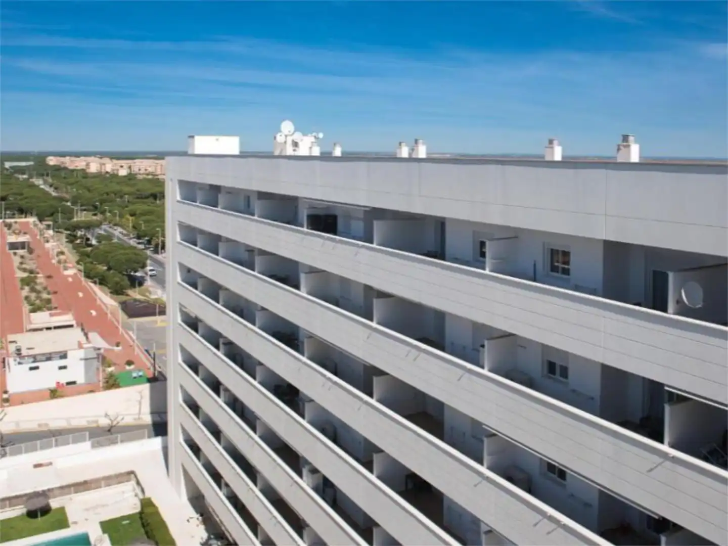 Apartamento en venta en Calle Esteros, 5, Punta Umbría Vista exterior de Apartamento en venta en Punta Umbría con Aire acondicionado, Calefacción y Terraza