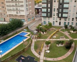 Piscina de Pis de lloguer en Vila-real amb Aire condicionat, Terrassa i Piscina