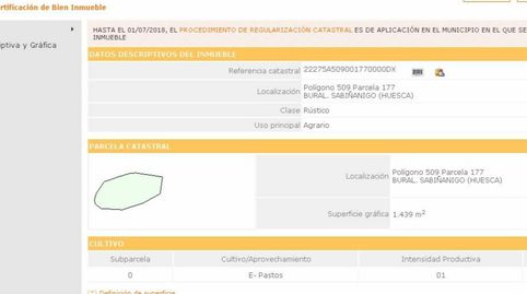 Foto 2 de Terreno en venta en Calle Única, 1, La Guarguera, Sabiñánigo