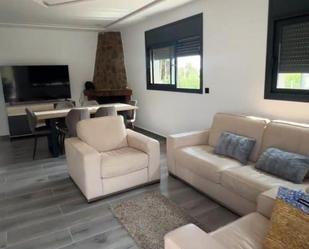 Living room of House or chalet to rent in Calonge  with Private garden, Parquet flooring and Terrace