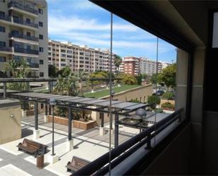 Terrace of Flat to rent in Málaga Capital  with Heating, Terrace and Swimming Pool