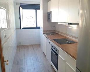 Kitchen of Flat for sale in Oviedo   with Heating, Private garden and Storage room