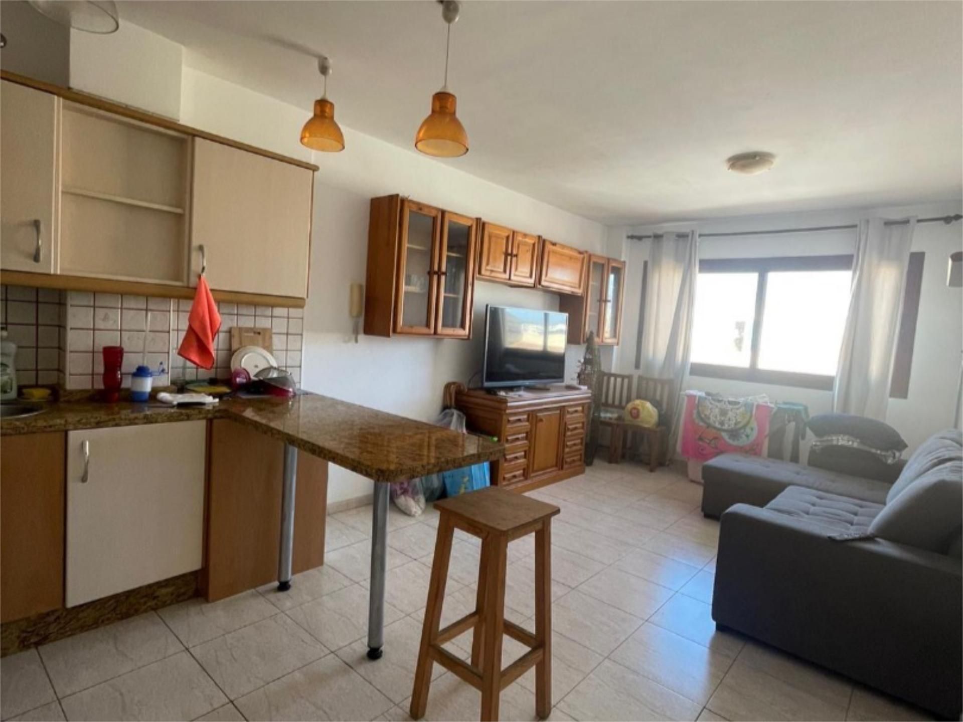Living room of Flat to rent in San Miguel de Abona  with Terrace and Furnished