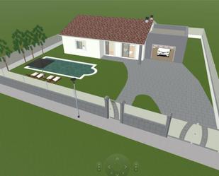 Garden of Flat for sale in Vidreres  with Air Conditioner, Private garden and Swimming Pool