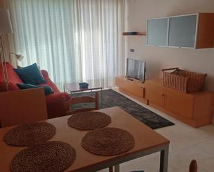 Sala d'estar de Apartament en venda en Blanes amb Calefacció, Terrassa i Moblat