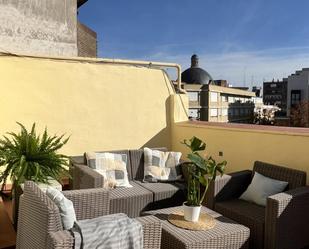 Terrace of Flat to rent in  Madrid Capital  with Air Conditioner, Parquet flooring and Terrace