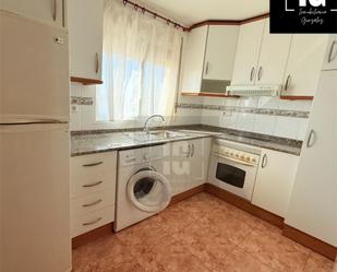 Kitchen of Flat for sale in Los Alcázares  with Air Conditioner, Private garden and Swimming Pool