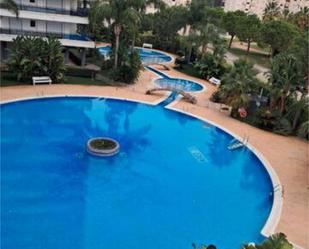 Piscina de Apartament de lloguer en Gandia amb Terrassa, Piscina i Moblat