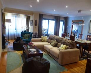 Living room of Flat for sale in Santiago de Compostela   with Terrace