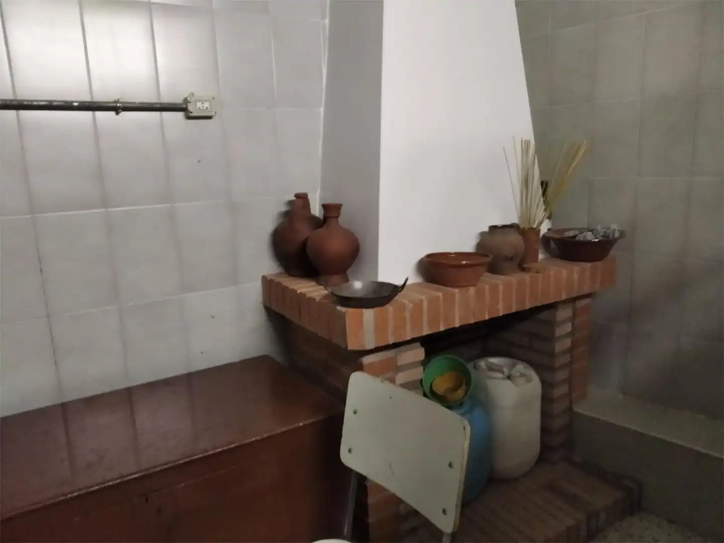 Cuina de Casa o xalet en venda en San Esteban de la Sierra amb Calefacció, Moblat i Balcó