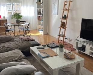 Living room of Flat to rent in  Madrid Capital  with Air Conditioner and Swimming Pool