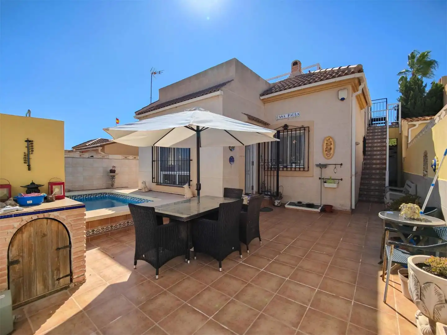 Houses for sale in Calle Manuel Espinosa Maciá, 27, Zona los Frutales Garden of Houses for sale in Torrevieja with Air Conditioner, Terrace and Swimming Pool