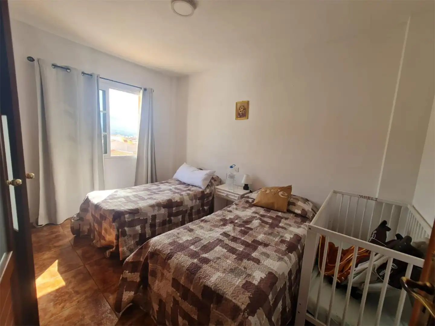 Einfamilien-Reihenhaus zur Miete in Calle Leonor Monteverde, 11, Centro Schlafzimmer von Einfamilien-Reihenhaus zur Miete in La Orotava mit Terrasse, Möbliert und Ofen