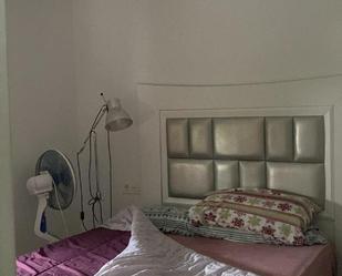 Bedroom of Flat to rent in  Madrid Capital  with Air Conditioner, Private garden and Furnished