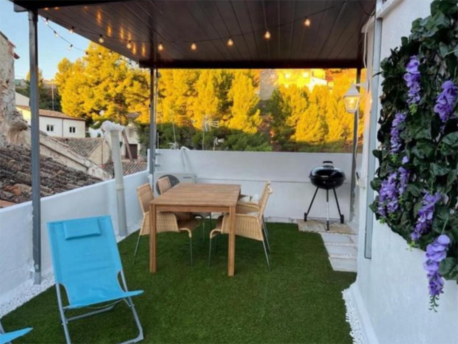 Terrace of Single-family semi-detached for sale in Zarra  with Air Conditioner, Heating and Terrace