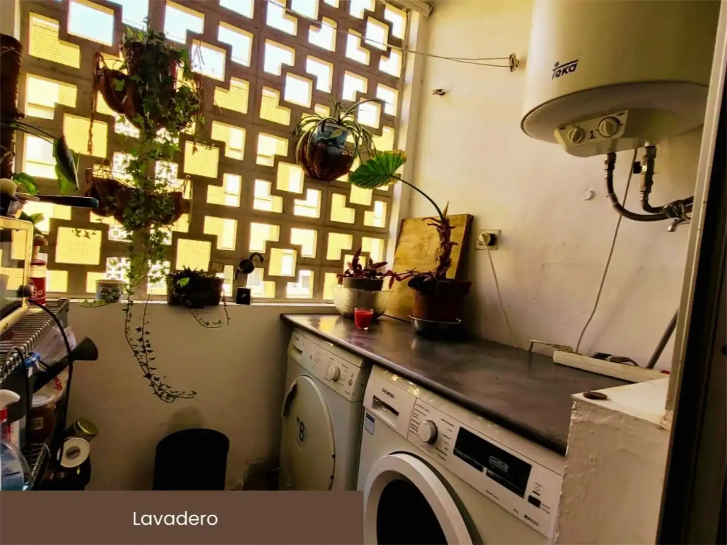 Kitchen of Flat for share in Almería  with Air Conditioner, Terrace and Furnished