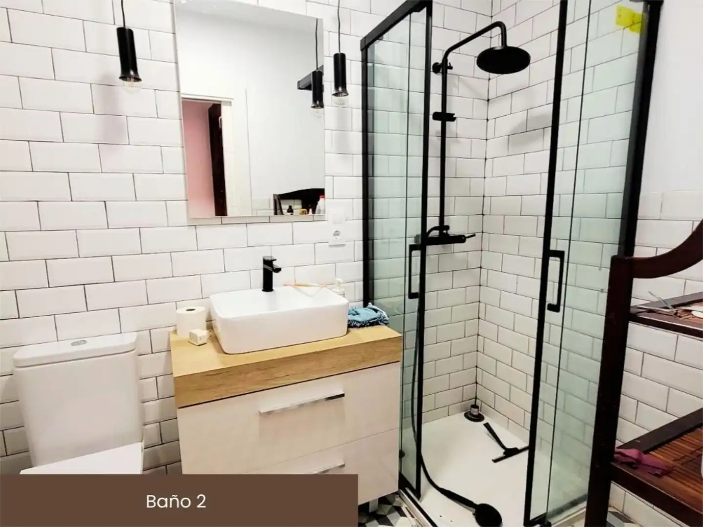 Bathroom of Flat for share in Almería  with Air Conditioner, Terrace and Furnished