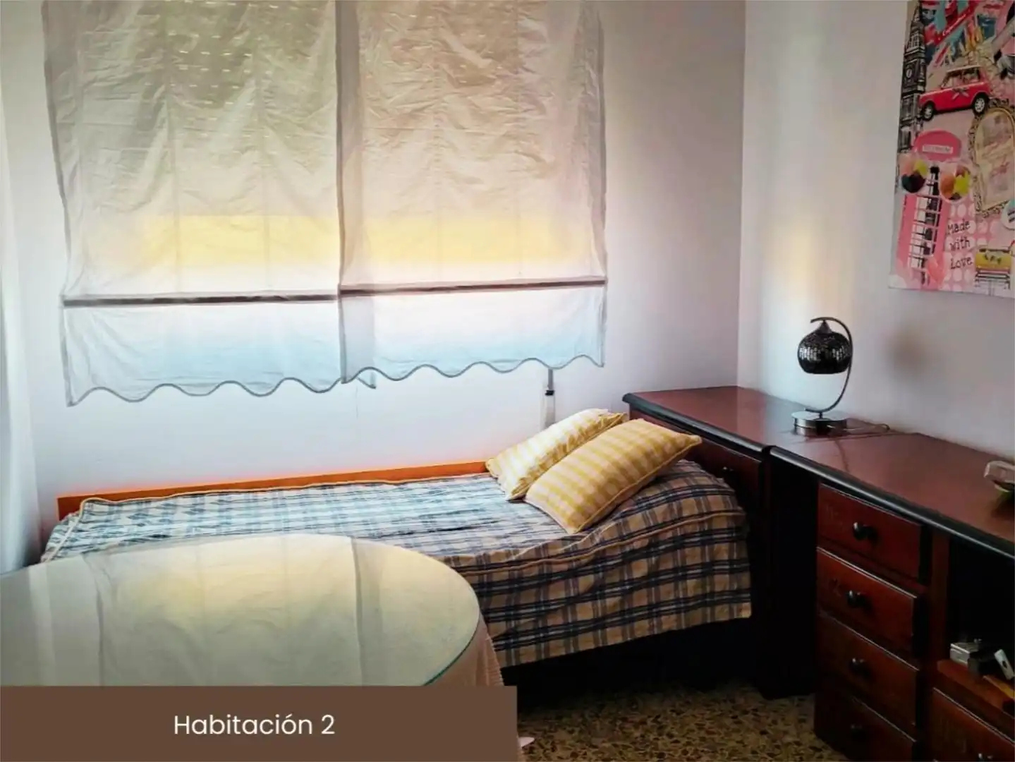 Bedroom of Flat for share in Almería  with Air Conditioner, Terrace and Furnished
